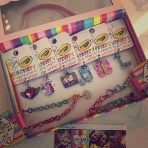 Six new charms with two new charm bracelets